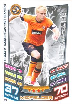 2012-13 Topps Match Attax Scottish Premier League #65 Gary Mackay-Steven Front