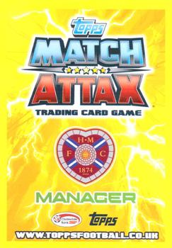 2012-13 Topps Match Attax Scottish Premier League #74 John McGlynn Back