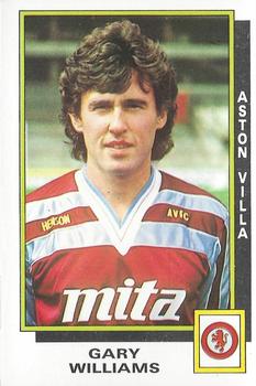 1985-86 Panini Football 86 (UK) #30 Gary Williams Front