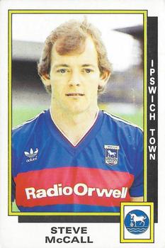 1985-86 Panini Football 86 (UK) #112 Steve McCall Front