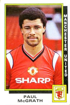 1985-86 Panini Football 86 (UK) #189 Paul McGrath Front