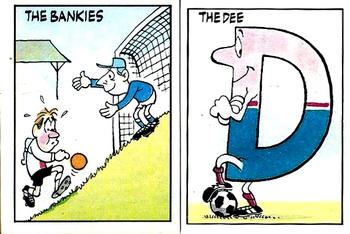1985-86 Panini Football 86 (UK) #449 The Bankies / The Dee Front