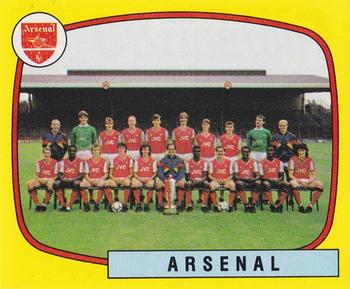 1987-88 Panini Football 88 (UK) #14 Team Group Front