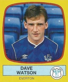 1987-88 Panini Football 88 (UK) #89 Dave Watson Front