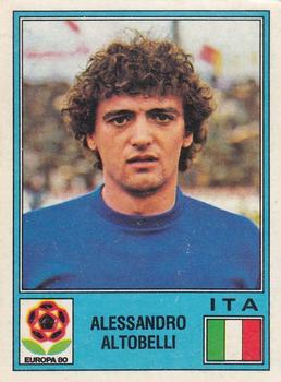 1980 Panini UEFA Europa Stickers #158 Alessandro Altobelli Front
