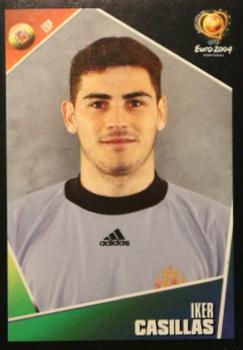 2004 Panini UEFA Euro 2004 Stickers #71 Iker Casillas Front