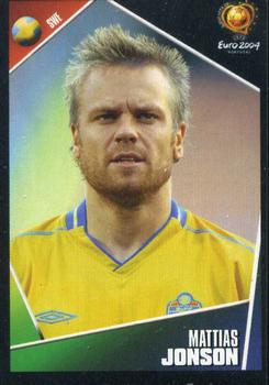 2004 Panini UEFA Euro 2004 Stickers #196 Mattias Jonson Front