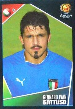 2004 Panini UEFA Euro 2004 Stickers #232 Gennaro Ivan Gattuso Front