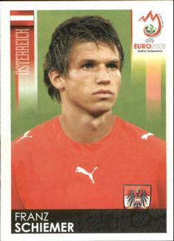 2008 Panini UEFA Euro 2008 Stickers #158 Franz Schiemer Front