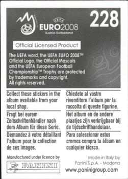 2008 Panini UEFA Euro 2008 Stickers #228 Official Mascots Back