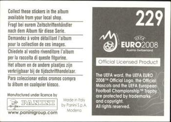 2008 Panini UEFA Euro 2008 Stickers #229 Team Photo (puzzle 1) Back