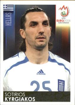 2008 Panini UEFA Euro 2008 Stickers #368 Sotirios Kyrgiakos Front