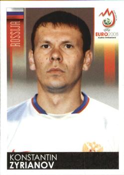 2008 Panini UEFA Euro 2008 Stickers #452 Konstantin Zyryanov Front