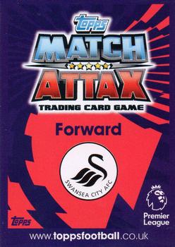 2016-17 Topps Match Attax Premier League Extra - New Signing #NS20 Luciano Narsingh Back