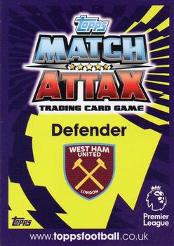 2016-17 Topps Match Attax Premier League Extra - New Signing #NS24 Jose Fonte Back