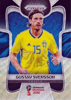 2018 Panini Prizm FIFA World Cup - Black & Gold Wave Prizm #236 Gustav Svensson Front