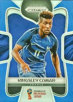 2018 Panini Prizm FIFA World Cup - Blue Prizm #79 Kingsley Coman Front