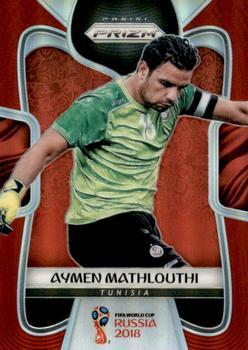 2018 Panini Prizm FIFA World Cup - Red Prizm #285 Aymen Mathlouthi Front