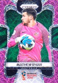 2018 Panini Prizm FIFA World Cup - Pink Lazer Prizm #267 Mathew Ryan Front