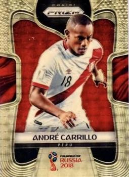 2018 Panini Prizm FIFA World Cup - Gold Power Prizm #293 Andre Carrillo Front