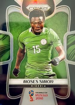 2018 Panini Prizm FIFA World Cup - Black Prizm #142 Moses Simon Front