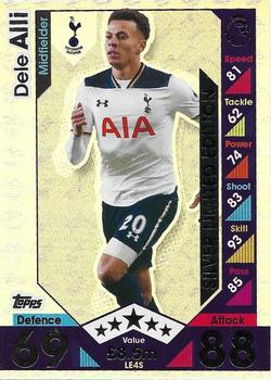 2016-17 Topps Match Attax Premier League Extra - Limited Edition - Silver #LE4S Dele Alli Front