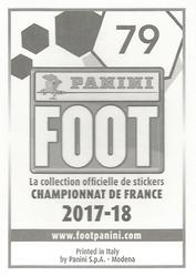 2017-18 Panini FOOT #79 Rémy Vercoutre Back