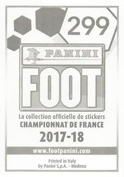 2017-18 Panini FOOT #299 Stéphane Sessègnon Back