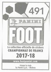 2017-18 Panini FOOT #491 Allez Le Téfécé ! Back