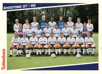 1991-92 Merlin Shooting Stars UK #9 Team Photo and Badge Front