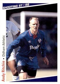 1991-92 Merlin Shooting Stars UK #219 Andy Ritchie Front