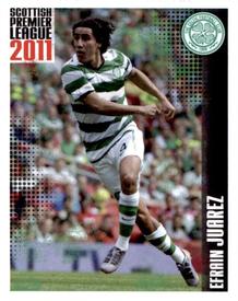 2011 Panini Scottish Premier League Stickers #61 Efrain Juarez Front