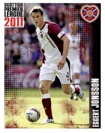 2011 Panini Scottish Premier League Stickers #192 Eggert Jonsson Front