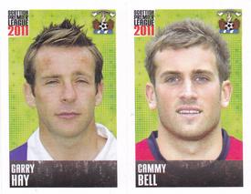 2011 Panini Scottish Premier League Stickers #309 / 311 Cammy Bell / Garry Hay Front
