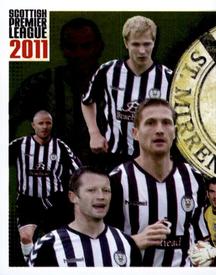 2011 Panini Scottish Premier League Stickers #477 St. Mirren Montage Front