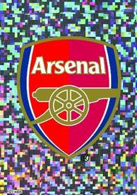 2012-13 Topps Premier League 2013 #3 Arsenal Club Badge Front