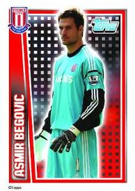 2012-13 Topps Premier League 2013 #186 Asmir Begovic Front