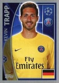 2015-16 Topps UEFA Champions League Stickers #18 Kevin Trapp Front