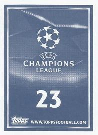 2015-16 Topps UEFA Champions League Stickers #23 Blaise Matuidi Back