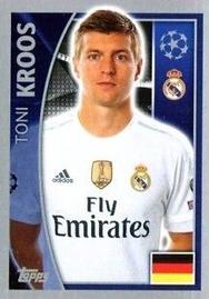 2015-16 Topps UEFA Champions League Stickers #39 Toni Kroos Front