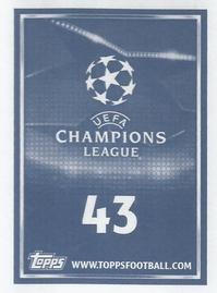 2015-16 Topps UEFA Champions League Stickers #43 Cristiano Ronaldo Back