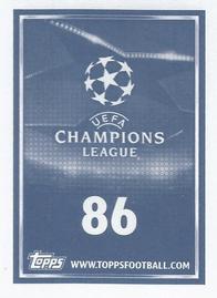 2015-16 Topps UEFA Champions League Stickers #86 Home Kit Back