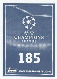 2015-16 Topps UEFA Champions League Stickers #185 Oliver Torres Back