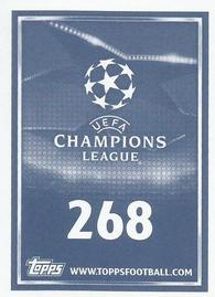 2015-16 Topps UEFA Champions League Stickers #268 Benoit Tremoulinas Back