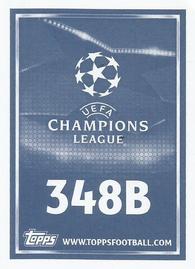 2015-16 Topps UEFA Champions League Stickers #348B Juan Manuel Iturbe Back