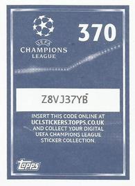 2015-16 Topps UEFA Champions League Stickers #370 Alexis Sánchez Back