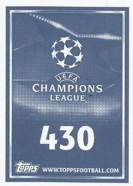 2015-16 Topps UEFA Champions League Stickers #430 Paulo Machado Back
