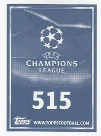 2015-16 Topps UEFA Champions League Stickers #515 Home Kit Back