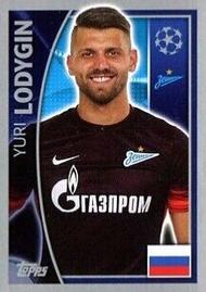 2015-16 Topps UEFA Champions League Stickers #522 Yuri Lodygin Front