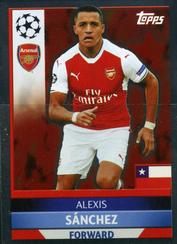 2016-17 Topps UEFA Champions League Stickers #ARL3 Alexis Sánchez Front